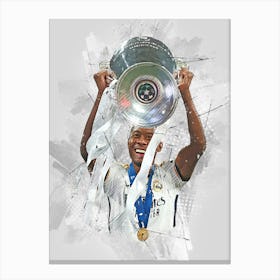 David Alaba Real Madrid Canvas Print