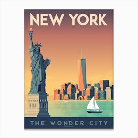New York City United States Canvas Print
