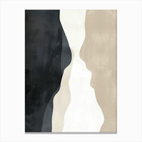 Organic Rhythms Minimalist Style Canvas Print