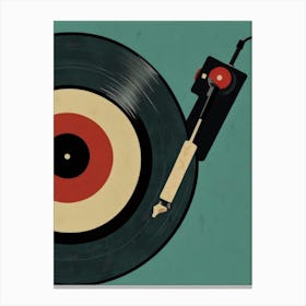 Vinyl Stock Videos & Royalty-Free Footage Canvas Print