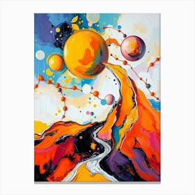 Flux Schnell Vibrant And Expressive Bold Acrylic Painting Of A 2 (1) Canvas Print