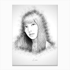 Lisa Blackpink Canvas Print