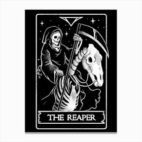 The Reaper - Death Evil Skull Gift Canvas Print
