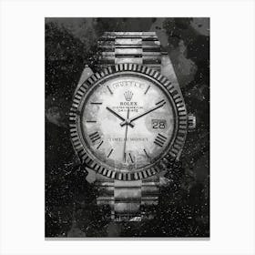 Rolex Day Watch Canvas Print