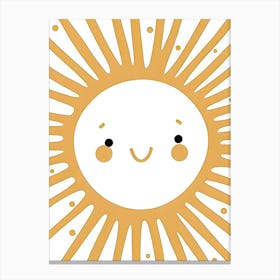 Sun Kids and Nursery Canvas Print