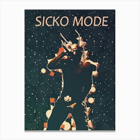 Sicko Mode Travis Scott Canvas Print