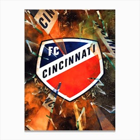 Fc Cincinnati Canvas Print