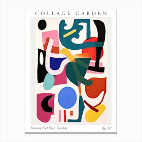 Collage Garden 02 Canvas Print