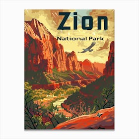 Zion National Park Canvas Print