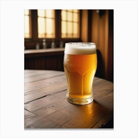 Glass Of Beer 2 Canvas Print