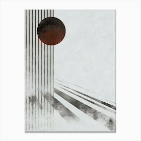 'The Sun' , Bauhaus Canvas Print