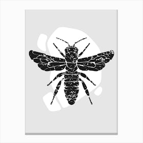 Minimalist Bee Canvas Print