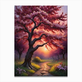 Cherry Blossom Tree 15 Canvas Print