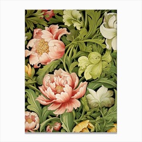 Floral Wallpaper 5 Canvas Print