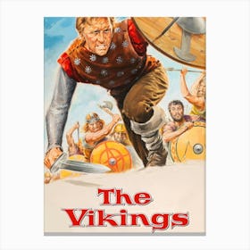 The Vikings (1958) Canvas Print