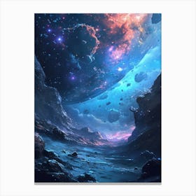 Galaxy Nebula Canvas Print