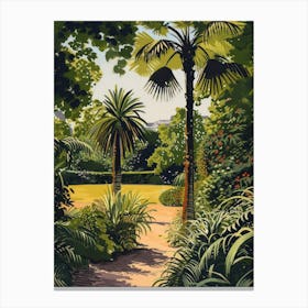 Green Park London Parks Garden 1 Painting Canvas Print
