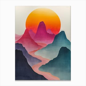 'Sunrise' 120 Canvas Print