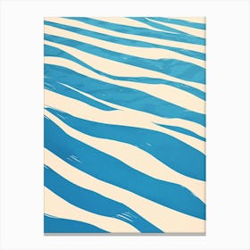 Zebra Stripes Canvas Print