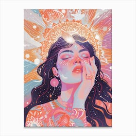 Cosmic Goddess Canvas Print