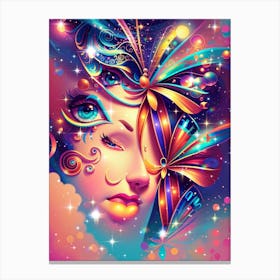 Psychedelic Abstract Canvas Print