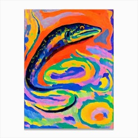 Moray Eel Matisse Inspired Canvas Print