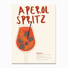 Apéro Spritz Canvas Print