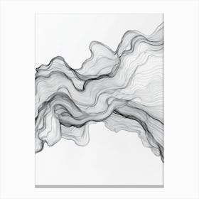 Abstract Wave 4 Canvas Print