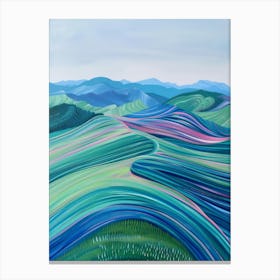 'Blue Hills' Canvas Print