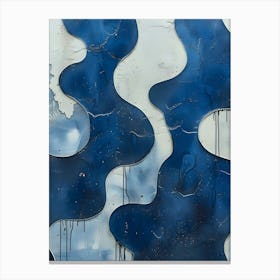 Blue Wave 1 Canvas Print