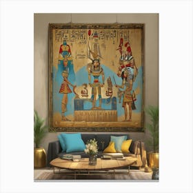 Egyptian Painting 1 Canvas Print