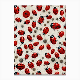 Ladybugs Canvas Print