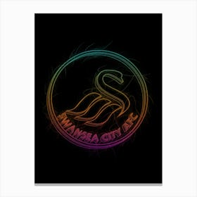 Swansea City 2 Canvas Print