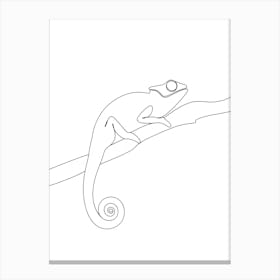 Chameleon Canvas Print