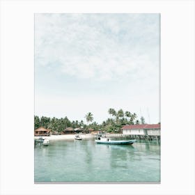 Bahasa Indonesia Tropical Island Canvas Print