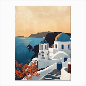 Santorini, Greece Canvas Print