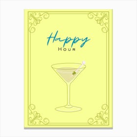 Happy Hour Canvas Print