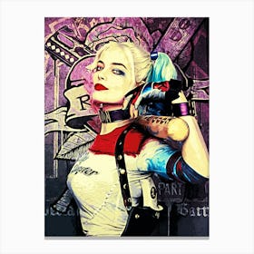 Harley Quinn 5 Canvas Print