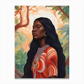 Gaiaflora Canvas Print