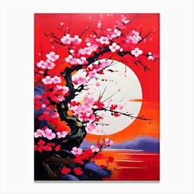 Cherry Blossom Painting 4 Canvas Print