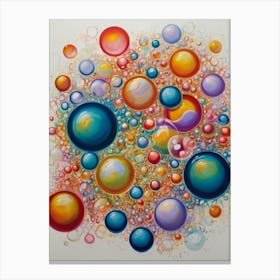 Bubbles 15 Canvas Print