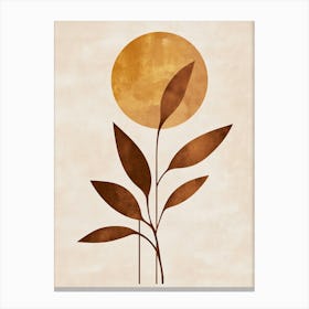 Sun And The Moon Canvas Print