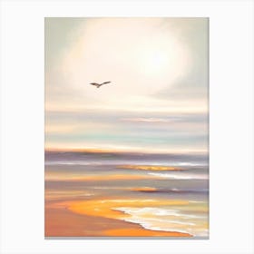 Coolangatta Beach, Australia Neutral 1 Canvas Print