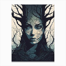 Tree Lady Canvas Print