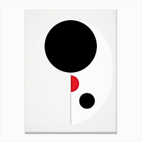 Minimal Abstract Shapes 5 Canvas Print