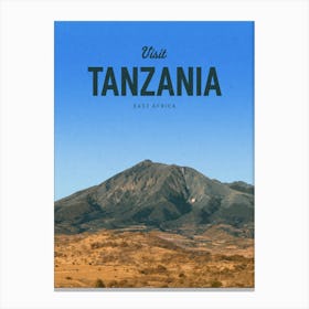 Visit Tanzania East Africa Canvas Print