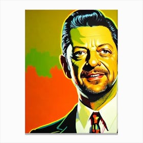 Andy Serkis Colourful Pop Movies Art Movies Canvas Print