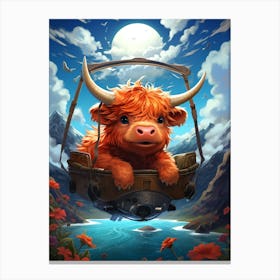 Highland Cow 1 Canvas Print