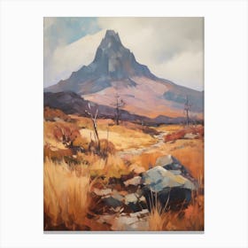 Cradle Mountain Australia 1 Mountain Painting Canvas Print