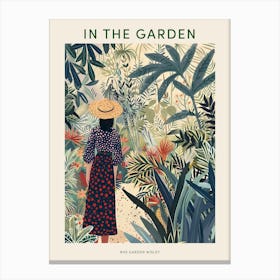 In The Garden Poster Rhs Garden Wisley United Kingdom Canvas Print